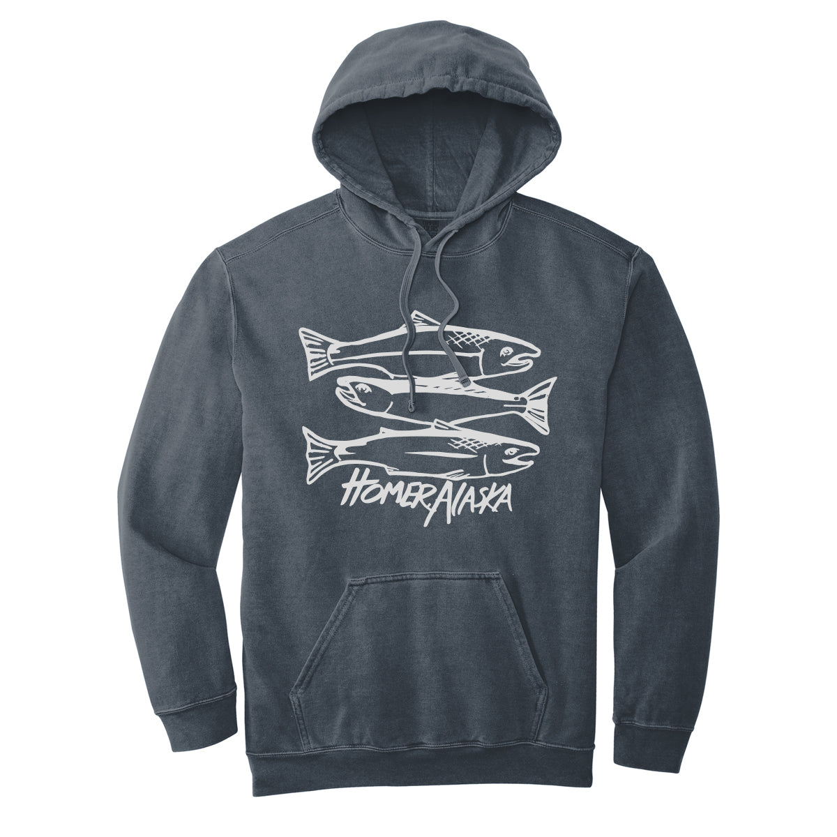 Stacked Salmon Hoodie