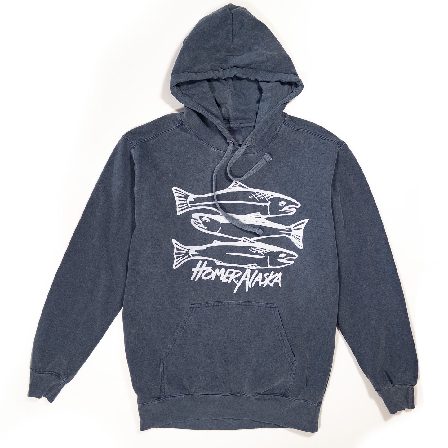 Stacked Salmon Hoodie