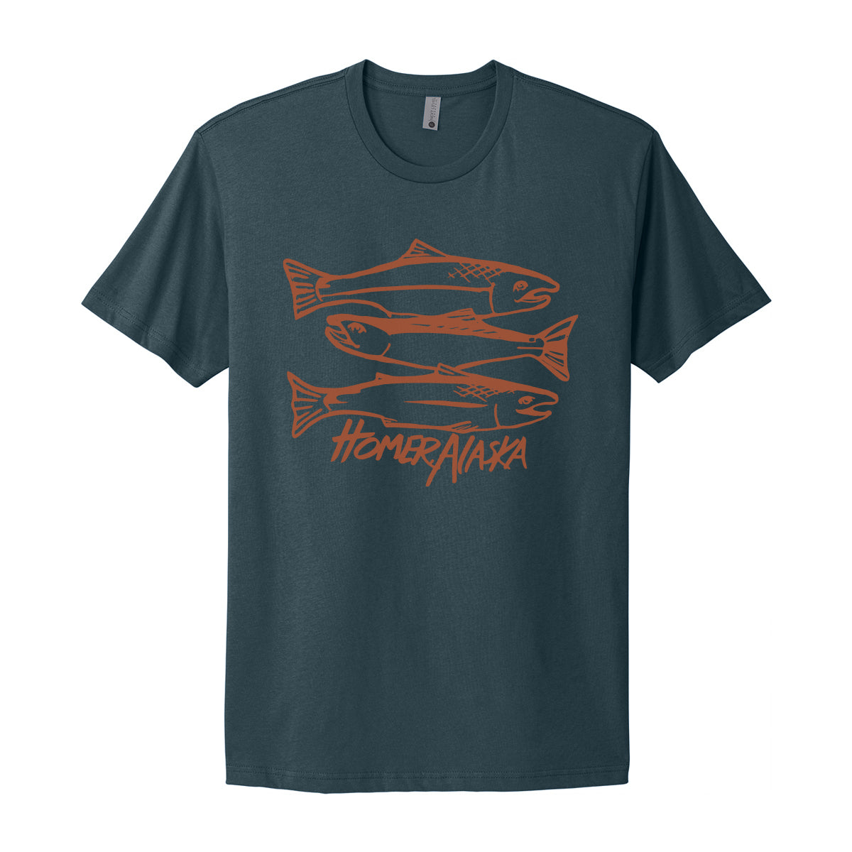 Stacked Salmon T-shirt